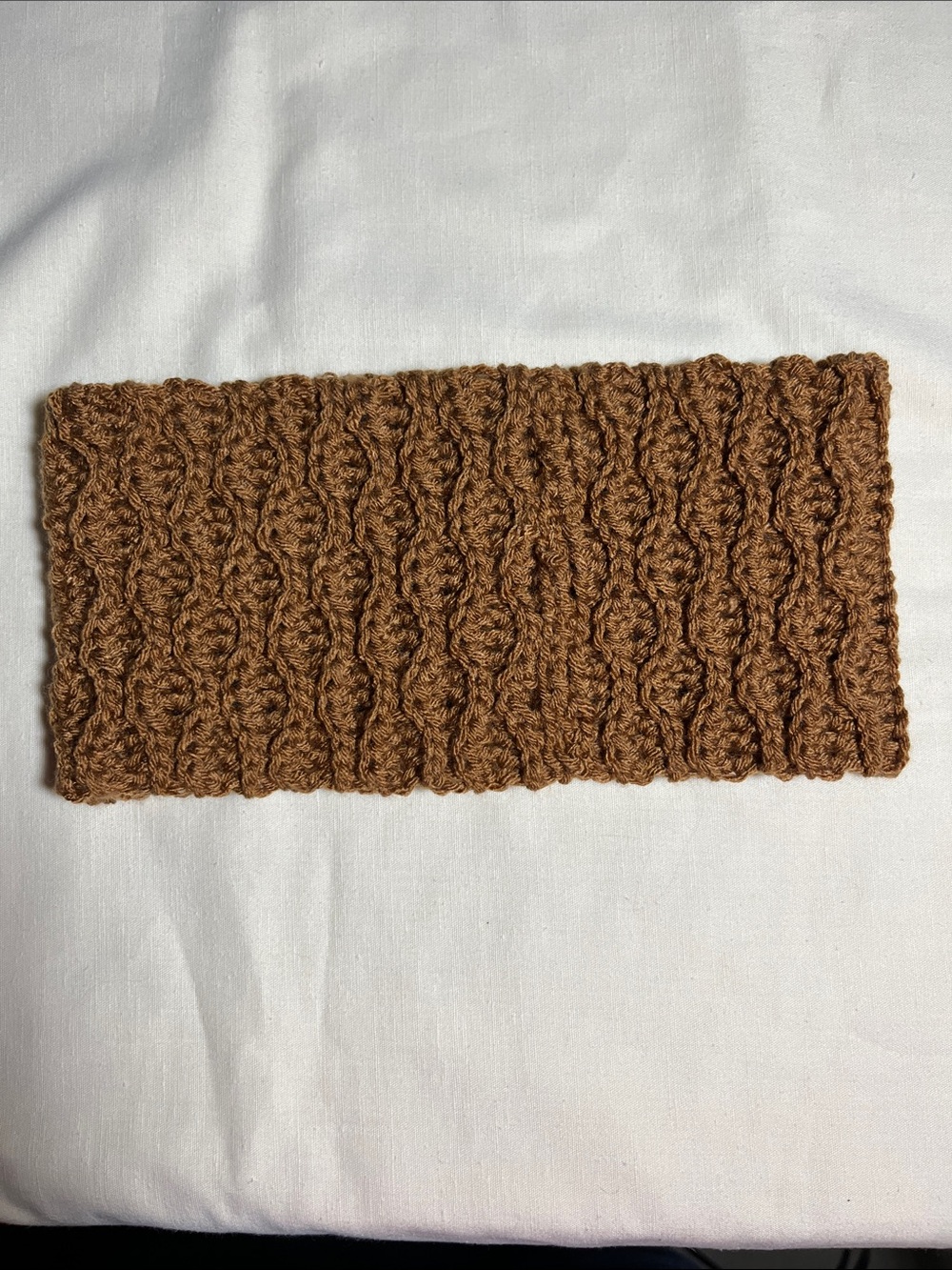 Hand Crafted Crochet Ear Warmer M/L